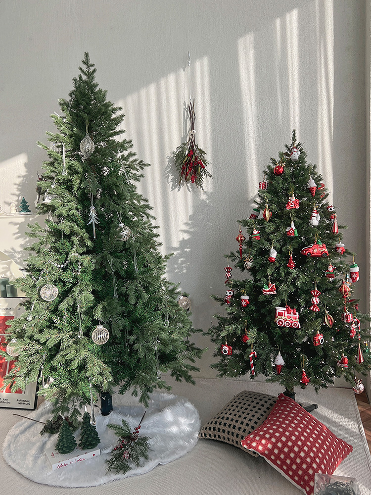 크리스마스 회전 트리 전나무 오르골 크리스마스트리